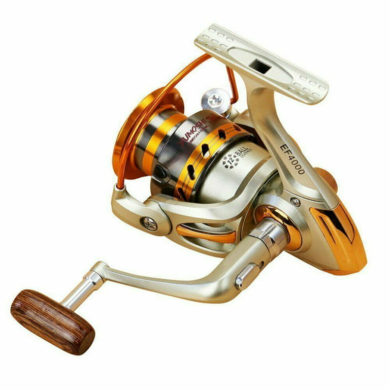 Spinning Fishing Reel 12+1BB Metal Body Smooth Carp Spinning Reels