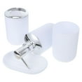 thumbnail image 5 of HIAKDOFT Bathroom Accessories Plastic 1Set with Soap Dish and Toothbrush Holder for Bathroom, 5 of 7