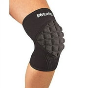 Mueller Pro Level Knee Pad with Kevlar, Black, XX-large