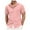 Pink, variant on Mens Button Down Shirt Long Neck Floral Sleeve Fitted T Shirts Men Formal Dress Beach Shirt Microfiber Tee Shirts for Men V Neck T Men's Summer Tee Button Crotch Men's Short Sleeve Summer Pink S