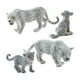 thumbnail image 2 of 4x de de simulación, modelo Animal, suministros para fiestas, regalos novedosos, juguete educativo, Mini realistas de Hugo Figuras de leopardos, 2 of 10