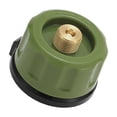 thumbnail image 2 of Adaptador convertidor de tanque de gas para válvula de cartucho de cilindro, quemador de picnic, conversión de tanque Verde, 2 of 9