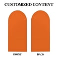 thumbnail image 3 of Arch Backdrop Cover (3.9FT & 1.6FT), Stretchy Orange Arch Stand Cover, Wedding Birthday Baby Shower Party Decorations Backdrop, 3 of 8