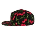 thumbnail image 3 of Easygdp Cherry Baseball Cap with Adjustable Flat Suitable for Head Circumference 22.4-23.6 in, 3 of 9