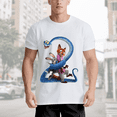 thumbnail image 4 of Zootopia 2 Men's T-Shirt Cotton Short Sleeve Crew Neck Tees, 4 of 5