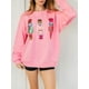 thumbnail image 3 of Sudadera fea con lentejuelas navideñas de Cascanueces para mujer, linda remera con gráfico festivo, suéter de manga larga con cuello redondo, 3 of 5