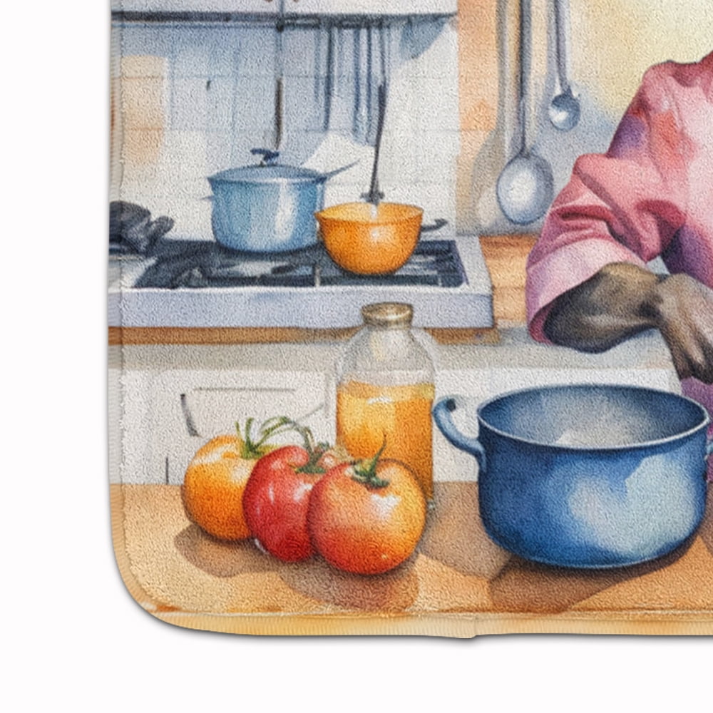 Yorkie Yorkshire Terrier The Chef Memory Foam Kitchen Mat