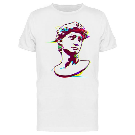 Colored Head T-Shirt Men -Image by Shutterstock, Male Medium