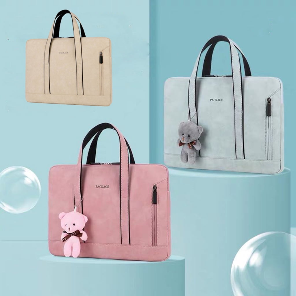 Laptop Bag for Women Men 15.6 Inch Laptop for Case Computer Bag Work Shoulder Bag PU Handbag 13'' 14'' 15.6''