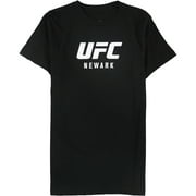 UFC Mens Newark Aug 3 Graphic T-Shirt, Black, Small