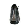 thumbnail image 2 of PEERAGE Dusty Women's Wide Width Comfort Leather Loafers BLACK 11, 2 of 6