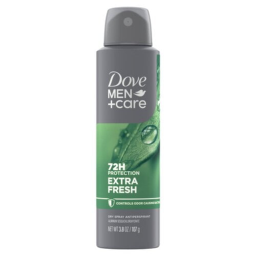 Dove Men+Care Extra Fresh Antiperspirant Deodorant Dry Spray 3.8 oz
