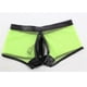 thumbnail image 4 of Calzoncillos de hombre Ropa interior Pantalones cortos de lencería de tiro medio Pantalones cortos de malla suave transparente L Macarena Calzoncillos para hombre, 4 of 8