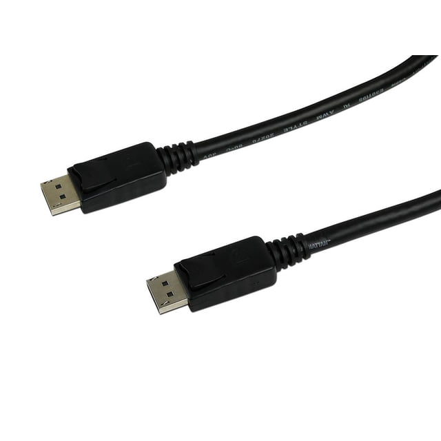 Cable de Video DisplayPort Macho a DisplayPort Macho, Blindado Manhattan 307-116
