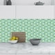 thumbnail image 4 of Fiudx Decoración del hogar 10 pegatinas de azulejos de cristal para pared autoadhesivas, 4 of 7