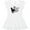 AA-White, variant on Inktastic Live Like Someone Left the Gate Open Horse Silhouette Girls Toddler Dress