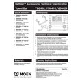 thumbnail image 3 of Moen Yb6424 Belfield 24" Towel Bar - Nickel, 3 of 3
