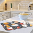 thumbnail image 6 of Christmas Gnome Print Dish Drying Mats Kitchen Mat Microfiber Counter Absorbent Dish Pad Drainer Rack 16"x18", 6 of 7