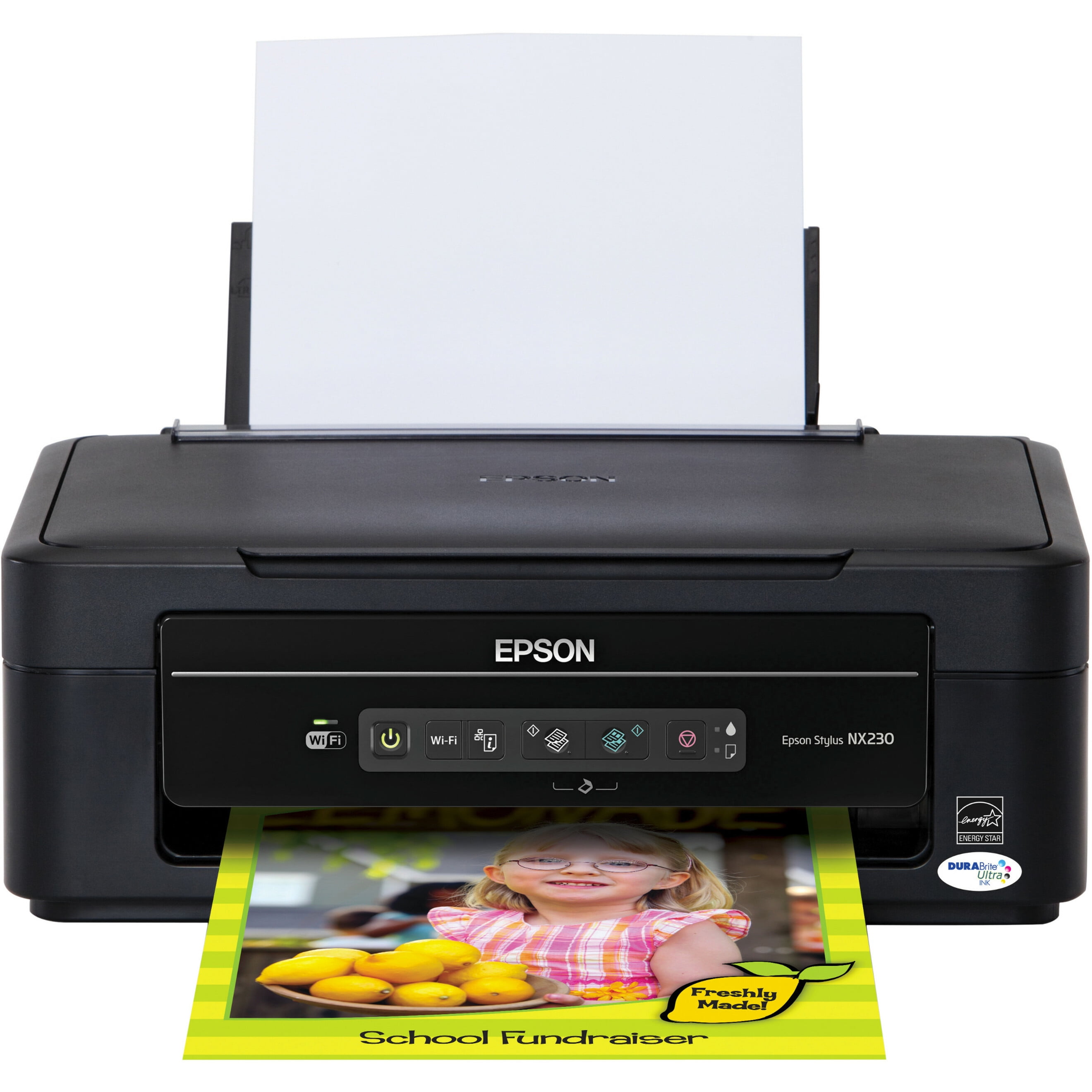 printer with double sided printing and scanning