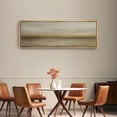 thumbnail image 4 of Large Framed Canvas Wall Art Abstract Landscape Print for Living Room Decoration - 60"x20" Natural Framed, 4 of 7