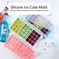 thumbnail image 2 of Ice Cube Tray with Lid and Bin 36 Nugget Silicone Ice Tray for Freezer R2, 2 of 8