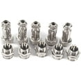 thumbnail image 4 of 10 Set Gx12 Aviation Socket Plug 6 Pin 12Mm Male Female Metal Panel Aviation Wire Connector Plug, 4 of 7