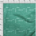 thumbnail image 3 of oneOone Cotton Poplin Green Fabric Writing Text Sewing Fabric By The Yard Printed Diy Clothing Sewing Supplies 42 Inch Wide, 3 of 4