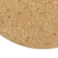 thumbnail image 4 of Posavasos de corcho Uxcell, trivet de madera, mats para bebidas redondos de 4.7" ID 0.16" de grosor, amarillos, 6 piezas, 4 of 7