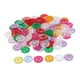 thumbnail image 2 of 100 botones de plastico mixtos, botones artesanales de 2 agujeros de costura, cortes de cortes, Flor clara, 2 of 7