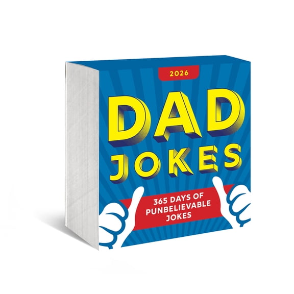 World's Best Dad Jokes Collection 2026 Dad Jokes Boxed Calendar: 365 Days of Punbelievable Jokes, (Paperback)
