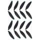 thumbnail image 5 of Mini pala de hélice fuselaje carcasa accesorios para es hélice plegable duradera 8 Hélices perfke, 5 of 9