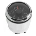 thumbnail image 1 of Oil Pressure Gauge Pointer 52mm 10-184 Ohm  Colourful Backlight Adjustable Universal Cars Boats, 1 of 7