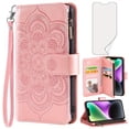thumbnail image 1 of Premium Leather Credit Card Holder Phone Case for Apple iPhone 6/7/8/SE/X/XR/XS/11/12/13/14 Pro Max 5G/7Plus/8Plus/SE2016/SE2022/Promax+ 2nd/3rd, 1 of 5
