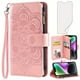 thumbnail image 1 of Premium Leather Credit Card Holder Phone Case for Apple iPhone 6/7/8/SE/X/XR/XS/11/12/13/14 Pro Max 5G/7Plus/8Plus/SE2016/SE2022/Promax+ 2nd/3rd, 1 of 5