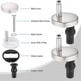 thumbnail image 2 of Set of 6 Toilet Seat Attachments, Screws for Toilet Seat, 2 of 5