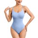 thumbnail image 2 of Body moldeador de moda para mujer, ajustado, informal, liso, mono de yoga, pantalones cortos, corsé, mono para mujer, 2 of 9