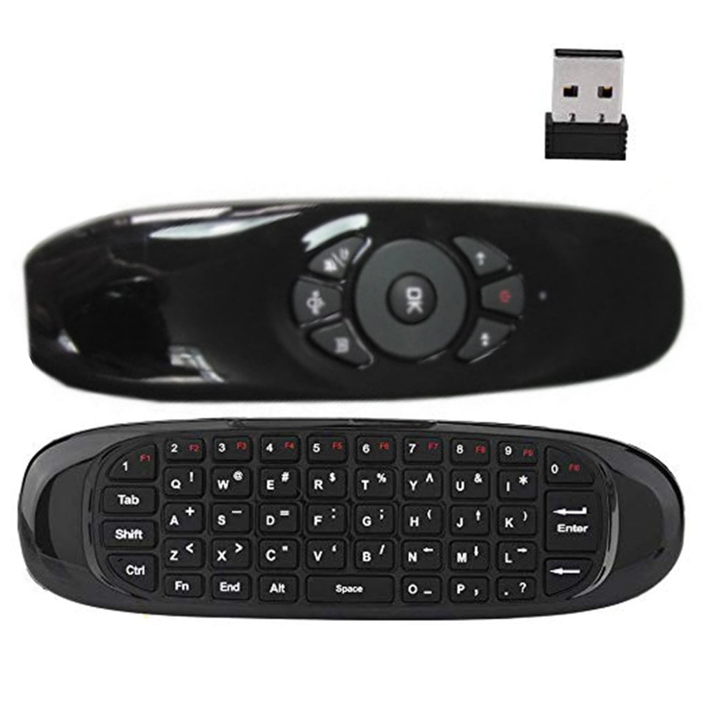 Multity Lauguage 6-Axis Gyro 2.4G Wireless Air Mouse QWERTY Keyboard for Andriod 