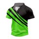 thumbnail image 5 of Summer Men'S Button Up Stand Up Collar Short Sleeved Shirt Casual Fashion Top S, 5 of 5