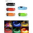 thumbnail image 5 of BadPiggies LED Dog Collar Pet Collar Rechargeable USB Reflective Adjustable Safety Flashing Luminous Leashes Light Up Night For Small Medium Large Dogs, 5 of 9