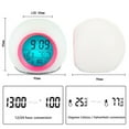 thumbnail image 5 of 7-Colors Changing LED Nightlight Digital Calendar Temp Alarm Clock For Kids, 5 of 5