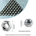 thumbnail image 2 of 50Set Aluminium Greenhouse Nuts and Bolts for Building Repairing, 2 of 8