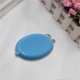 thumbnail image 2 of Small Oval Coin Purse Holds Change Mini Coin Purse Coin Holders with Chain for Men Women, 2 of 5