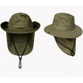 thumbnail image 5 of TODOZO Sun Hat for Men,Cotton Summer Outdoor Sun Protection Wide Brim Bucket Hat Foldable Safari Boonie Hat Bucket Hat for Fishing Hiking Garden Lawn Work Safari Camping Outdoor Men Mountaineering Fi, 5 of 5