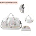 thumbnail image 2 of Bolso de mano para mujer Fashionalbe Nylon Simple Mujer Commuter Bolso (Blanco), 2 of 7