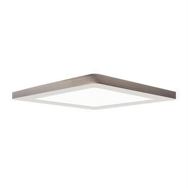 12 in. ModPLUS Brushed Steel Trim Recessed for 20835 & 20841