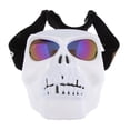 thumbnail image 3 of 2X skull modal VISOR UP MOTOCICLETA CASCO DEMON MASCARILLAS FACIALES GAFAS Zulema Máscaras de gafas de moto, 3 of 8