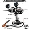 thumbnail image 2 of Saker Portable Welding Machine, 6 Gears 20-120A Portable Handheld Saker Welder, 110V Sakerplus Welder with IGBT Inverter for 1/16"-1/8" Welding Rods (Grey), 2 of 8