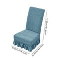 thumbnail image 3 of HOARBOEG Removable And Washable Chair Cover Easy To Install And Clean Stretch Chair Cover Suitable For Home Kitchen Banquet Hotel Chair Cover, 3 of 6