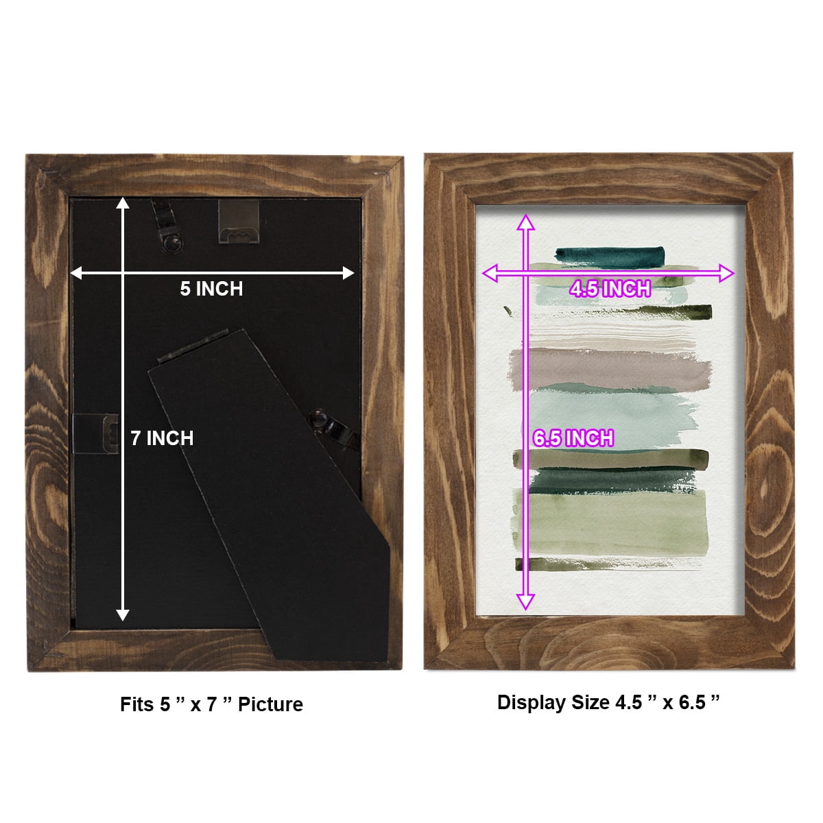 Grass Stains I - Framed Print w/glass - Walnut