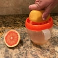 thumbnail image 5 of Manual Fresh Fruit Juicer Grapefruit Lemon Orange Lime Citrus Squeezer Extractor Tool Kitchen Essential, 5 of 5